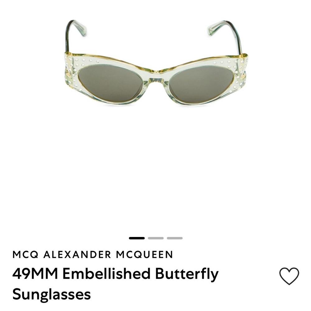 Alexander McQueen Embellished Sunglasses - Picture 4 of 11